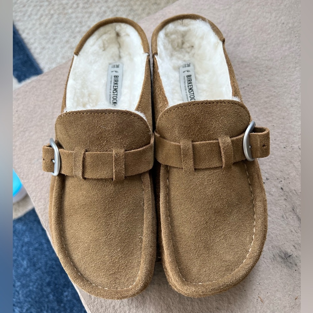 Birkenstock Buckley Shearling Mule